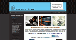 Desktop Screenshot of lawshop.com.au