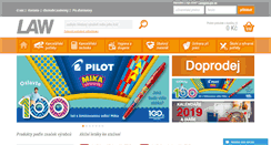 Desktop Screenshot of lawshop.cz