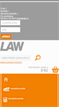 Mobile Screenshot of lawshop.cz